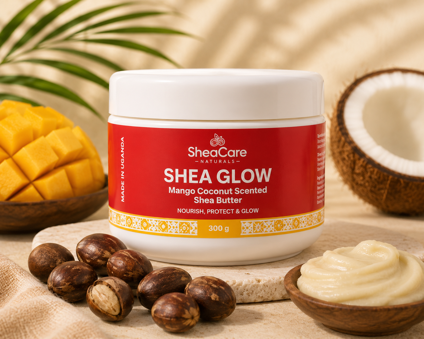 Shea Glow Shea Butter - Mango Coconut - Image 2
