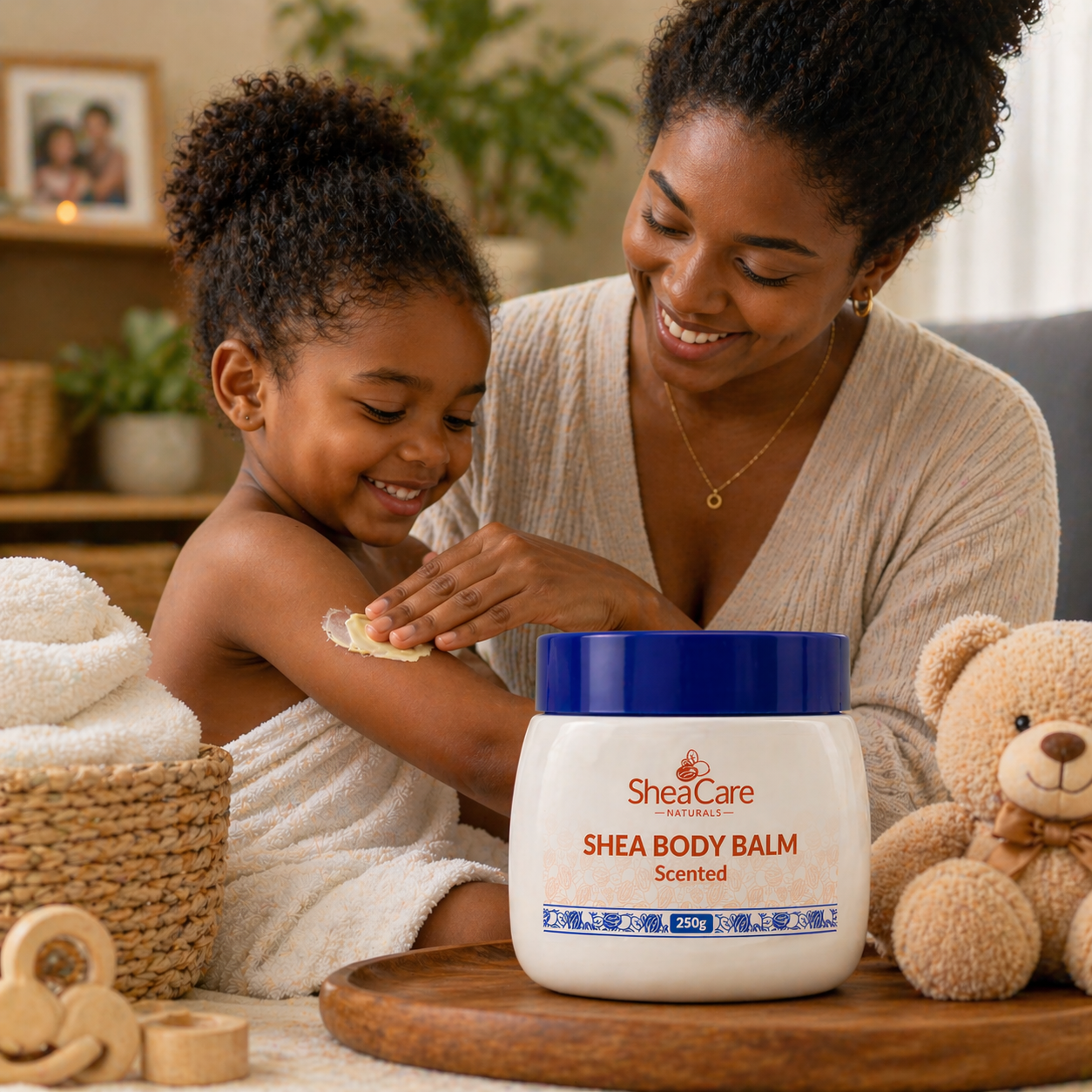 Shea Body Balm - Scented, Natural Skin Balm for Sensitive & Dry Skin - Image 3