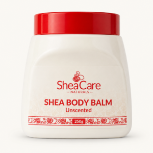 Shea Body Balm - Unscented, Natural Skin Balm for Sensitive Skin & Eczema