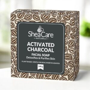 Activated Charcoal Shea Soap - Nilotica Shea & Activated Charcoal Soap