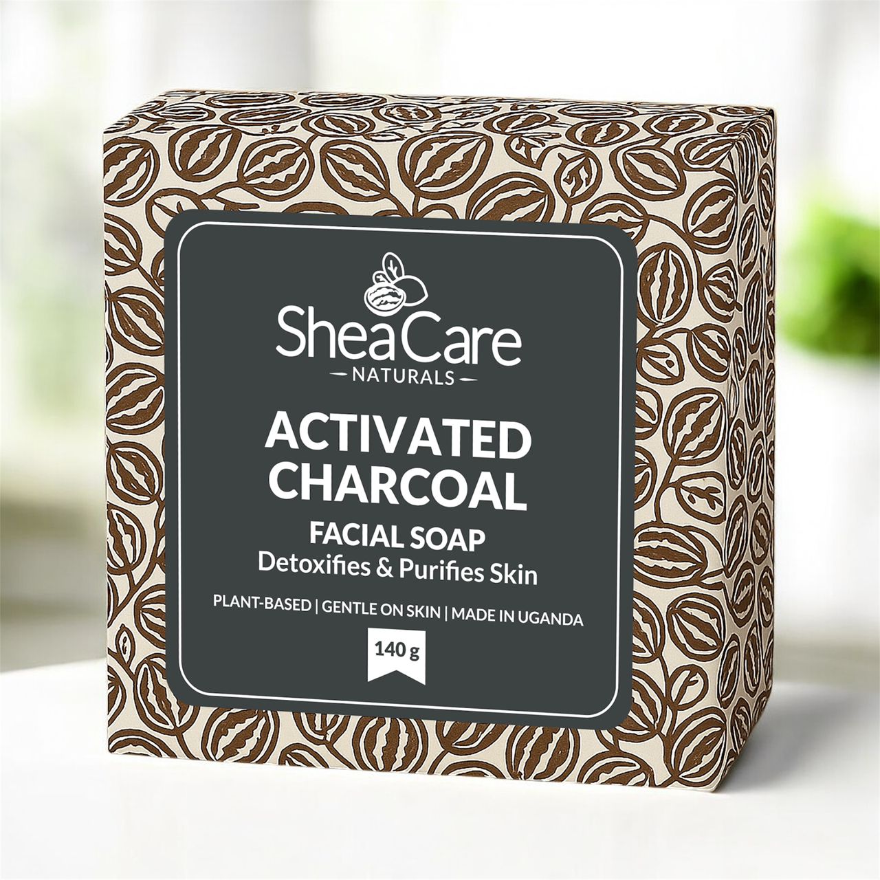 Activated Charcoal Shea Soap - Nilotica Shea & Activated Charcoal Soap